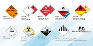 Der ADR-Schein qualifiziert den LKW Fahrer, Gefahrgut zu transportieren.